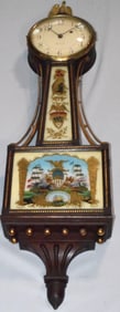 WALTHAM BANJO CLOCK