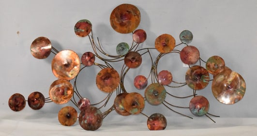CHUCK DETRICK TEAR DROP WALL SCULPTURE