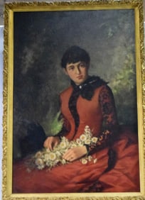 FREDERICK STONE BATCHELLER PORTRAIT OIL PAINTING