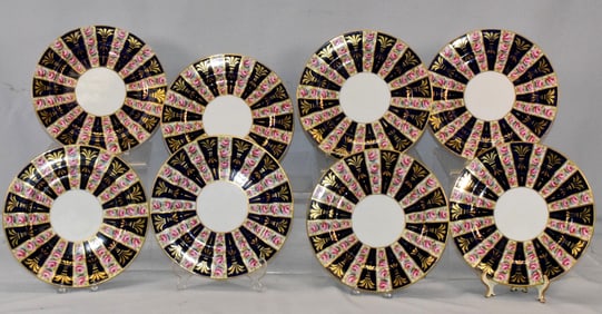 8 TIFFANY & CO. OF NEW YORK DERBY IMARI PLATES
