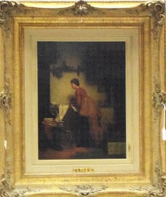 CHARLES JOSEPH GRIPS (1825-1920) PAINTING