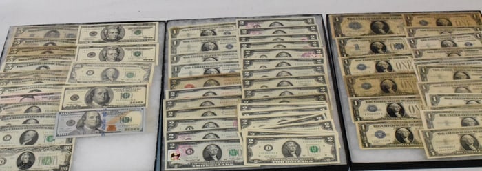 ASSEMBLED US PAPER CURRENCY