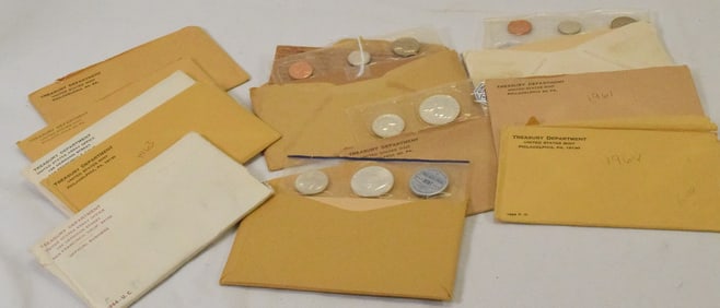 US SILVER FRANKLIN HALF DOLLAR PROOF SETS