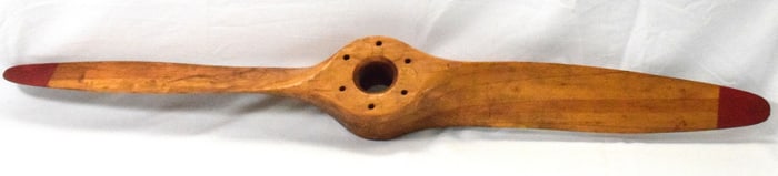 EARLY SMALL WOOD AIRPLANE PROLLER