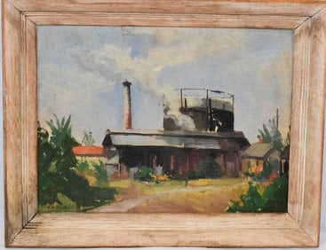 FRITZ BRADLEY TALBOT (1878-1964) OIL PAINTING