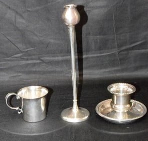 3 STERLING SILVER ITEMS