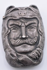 STERLING SILVER MATCH SAFE