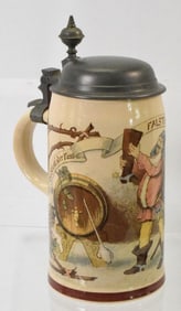 METTLACH GERMAN BEER STEIN