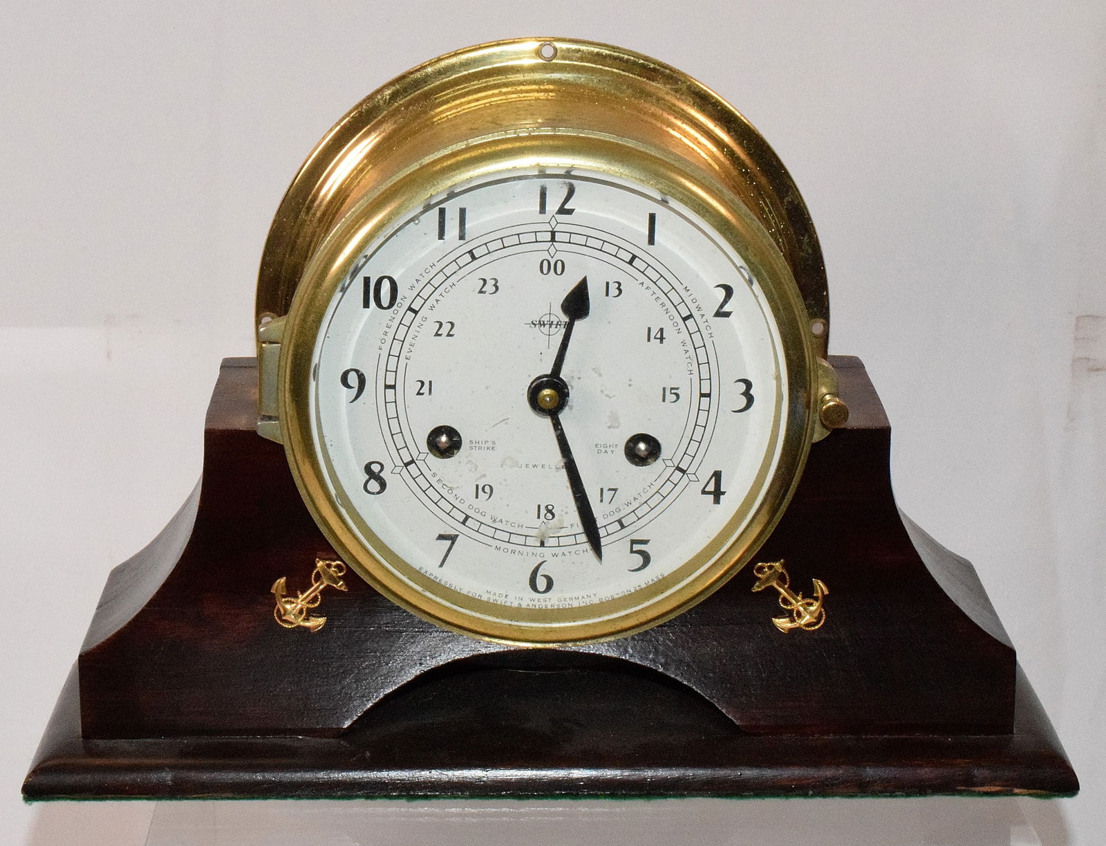 GERMAN NAUTICAL CLOCK BY SWIFT (1 of 12)