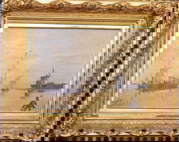 19TH/20TH LEIGH HUNT OIL PAINTING