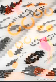 ART DECO BAKELITE JEWELRY GROUPING