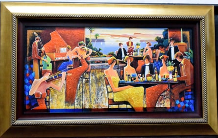 CHARLES LEE COSMOPOLITAN EVENING GICLEE