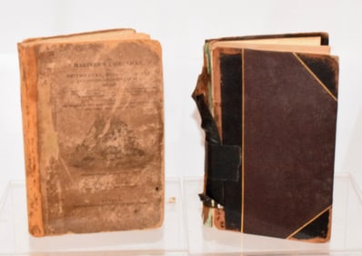 19TH CENTURY BOOKS ABOUT SHIPS / NATIVE AMERICANS