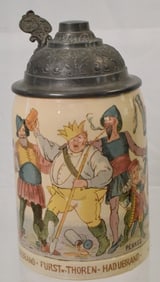 METTLACH POTTERY STEIN