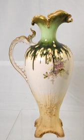 AMPHORA TEPLIZ CERAMIC ART NOUVEAU PITCHER