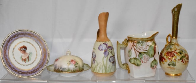 ASEMBLED HAND PAINTED CHINA