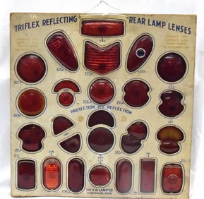 TRIFLEX REFLECTING REAR LAMP LENSES DISPLAY BOARD