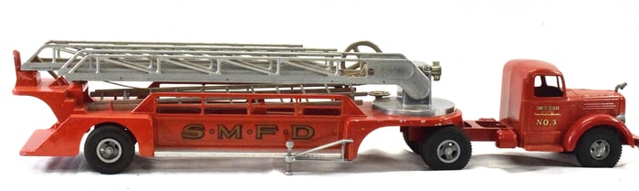 ORIGINAL SMITH MILLER AERIAL LADDER FIRE TRUCK