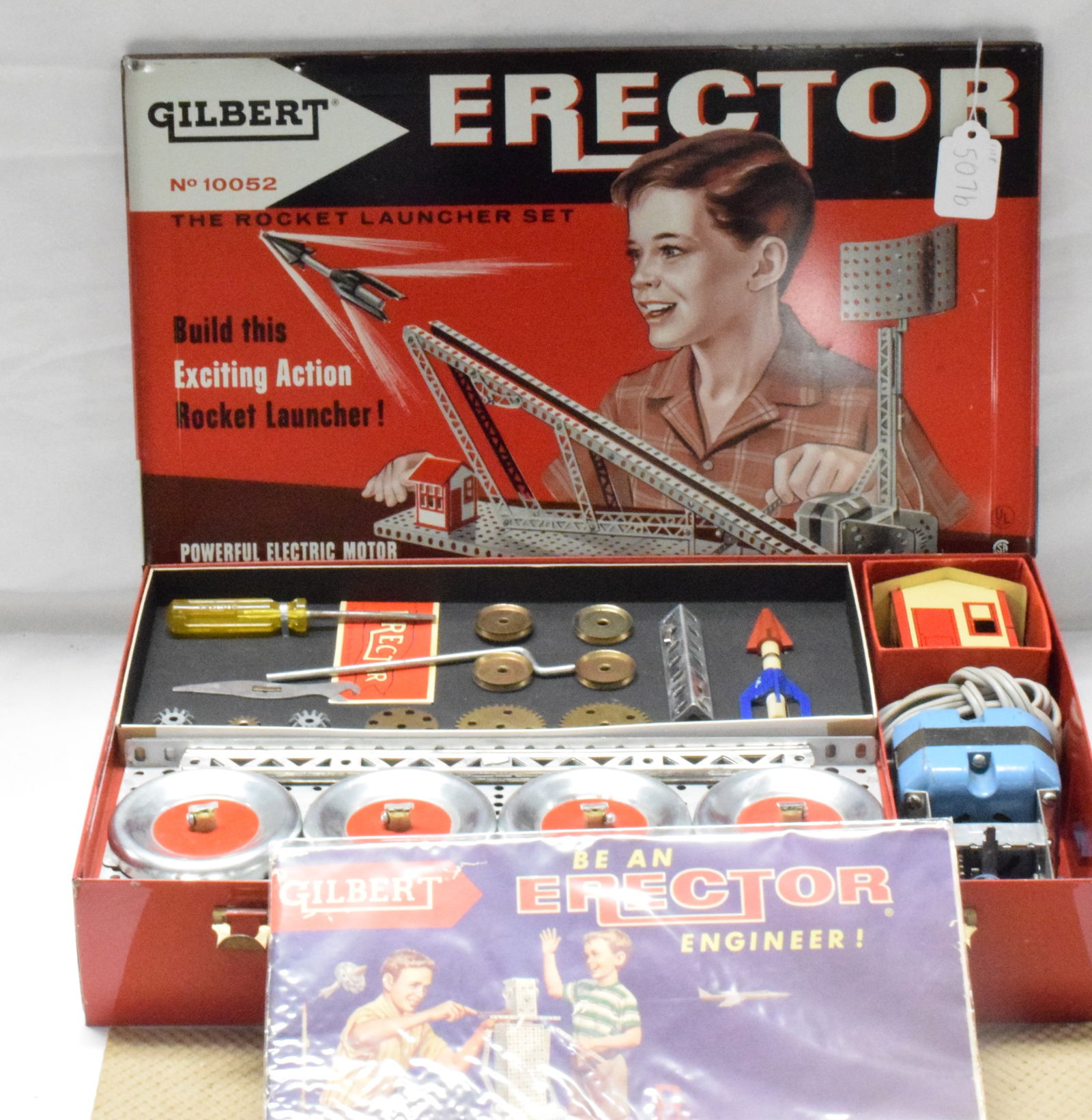 ERECTOR SET #10052 ROCKET LAUNCHER (1 of 2)