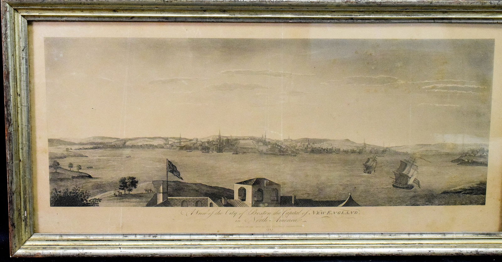 1856 BOSTON HARBOR PRINT AFTER POWNAL (1 of 8)