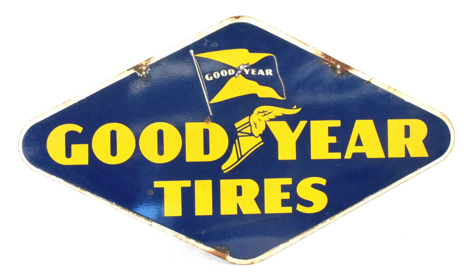GOODYEAR TIRES PORCELAIN SIGN (1 of 5)