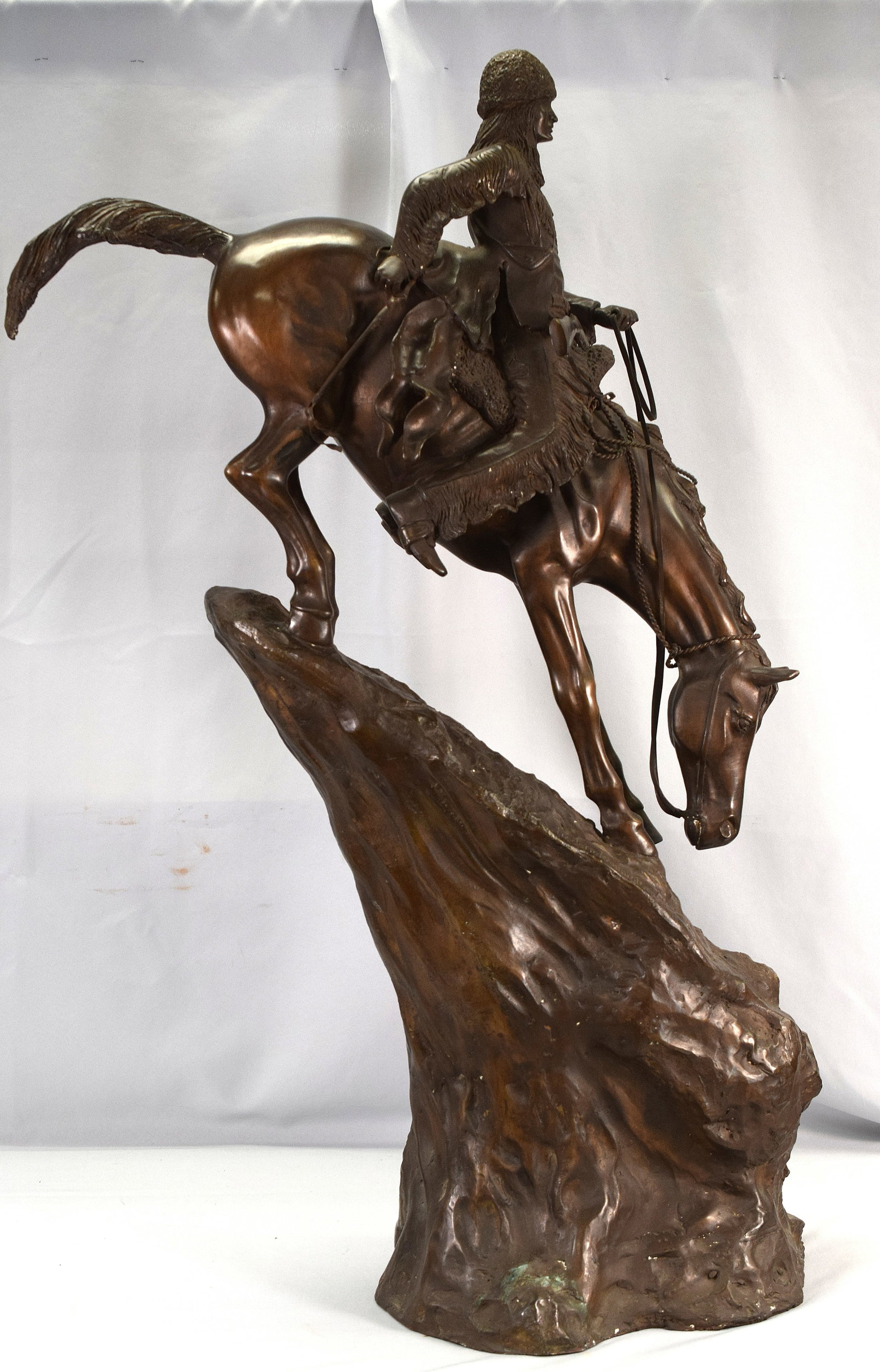 After FREDERIC REMINGTON "The Mountain Man" BRONZE (1 of 5)