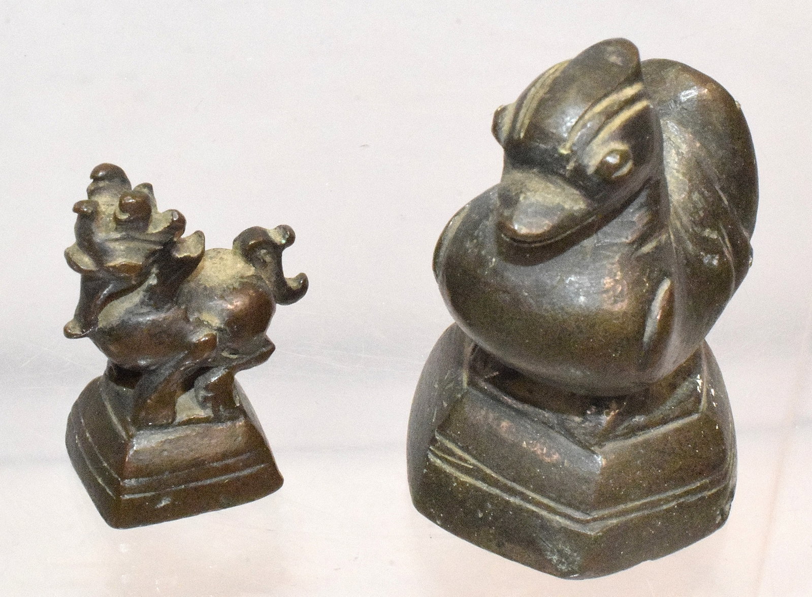 EARLY BURMESE BRONZE OPIUM WEIGHTS (1 of 3)