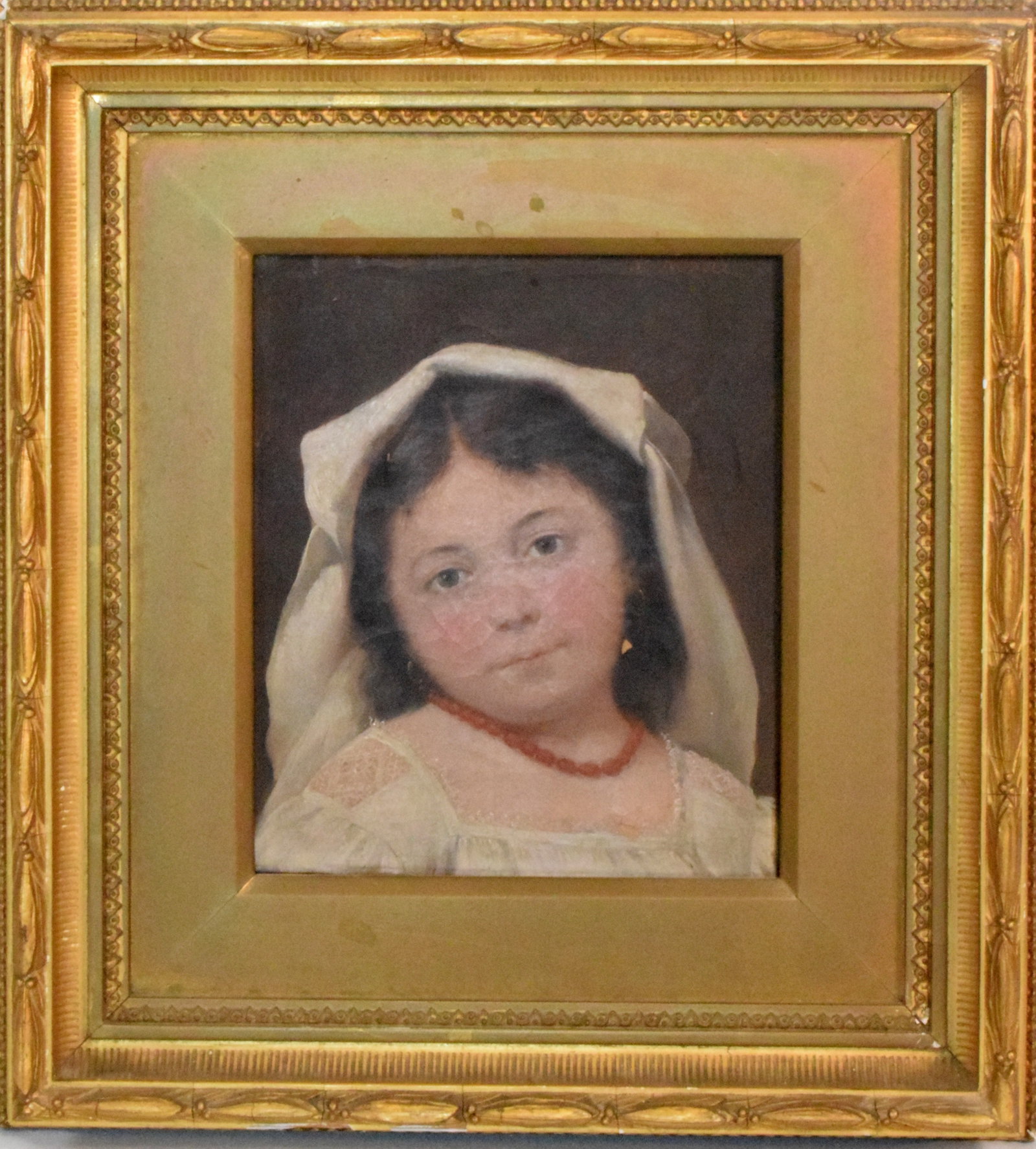 19TH PROBABLY ITALIAN SCHOOL PORTRAIT (1 of 6)