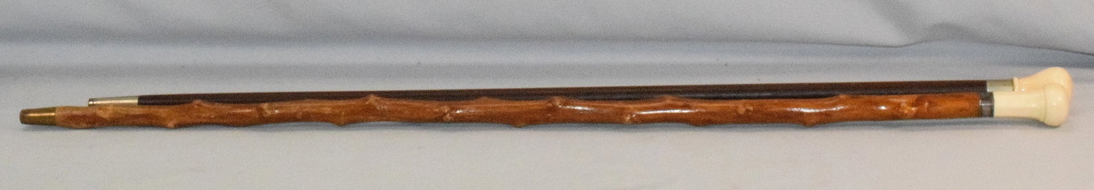 (2) BONE TOP WALKING STICKS (1 of 5)