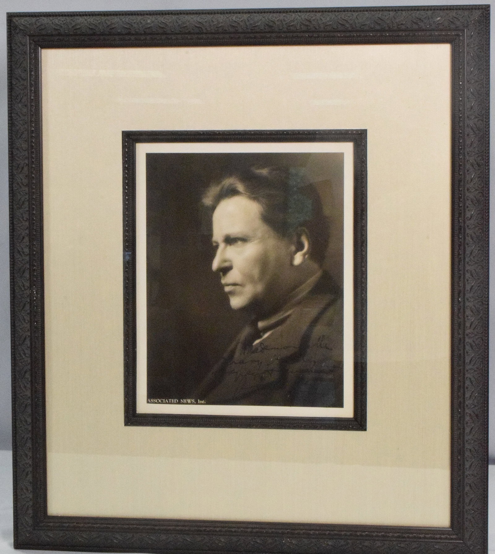 SIGNED PHOTOGRAPH GEORGE ENESCU VIOLINIST (1 of 4)