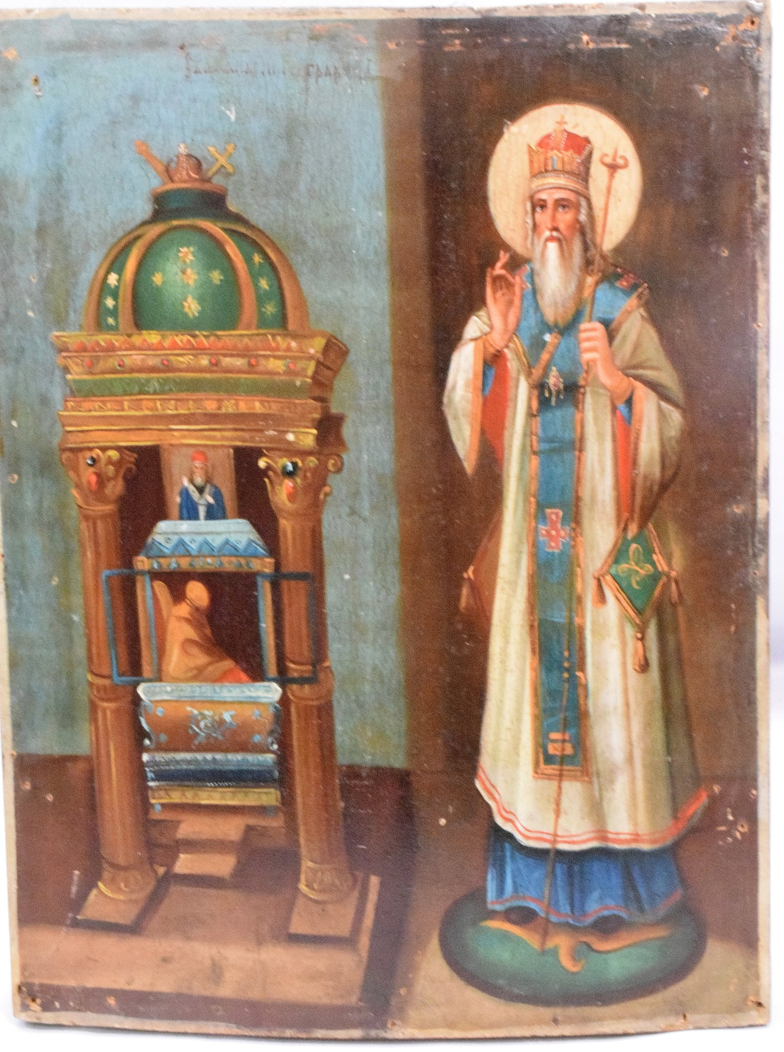 19TH/20TH GREEK ICON (1 of 9)