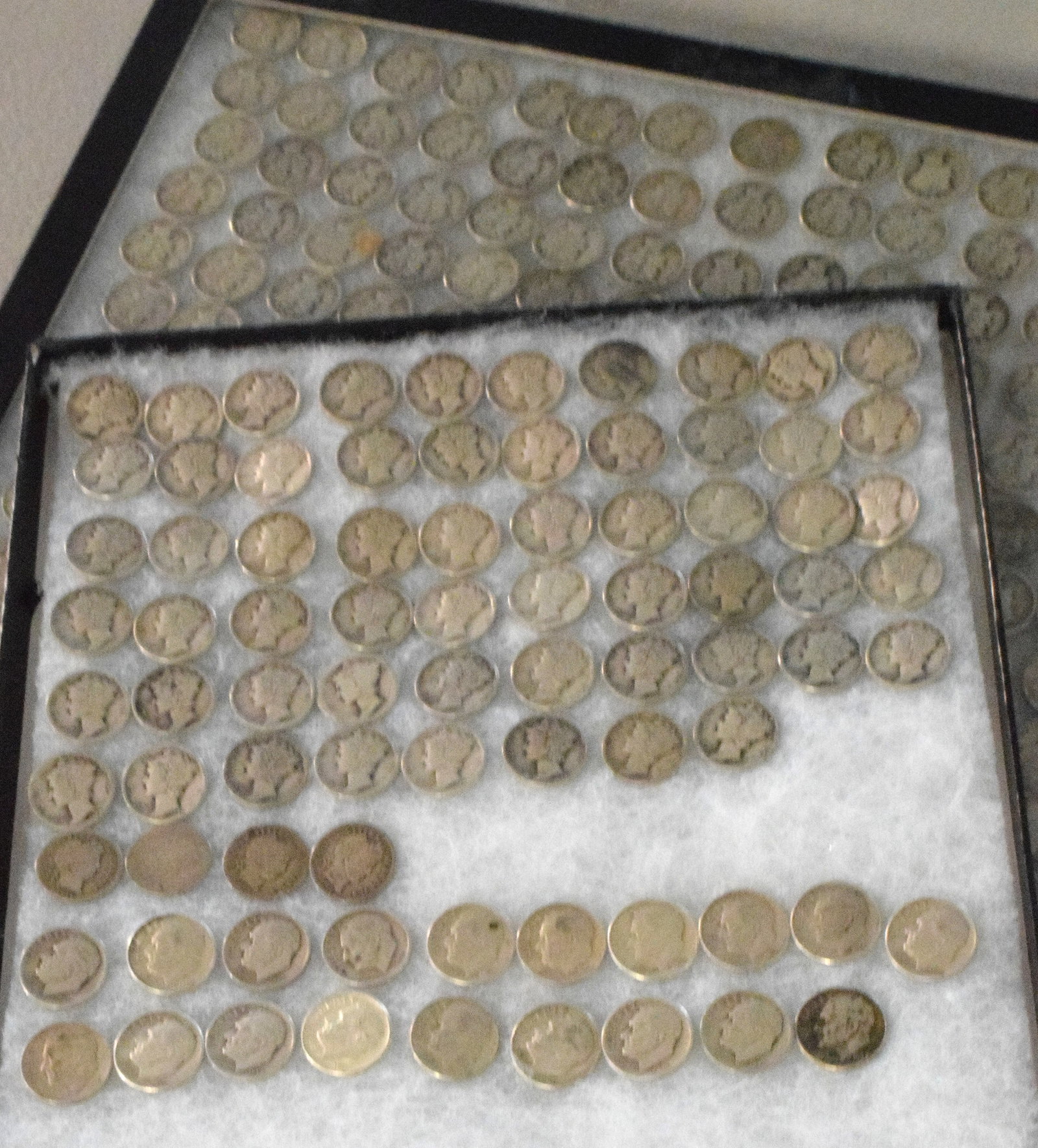396 US SILVER DIMES. VARIOUS DATES & GRADES (1 of 5)