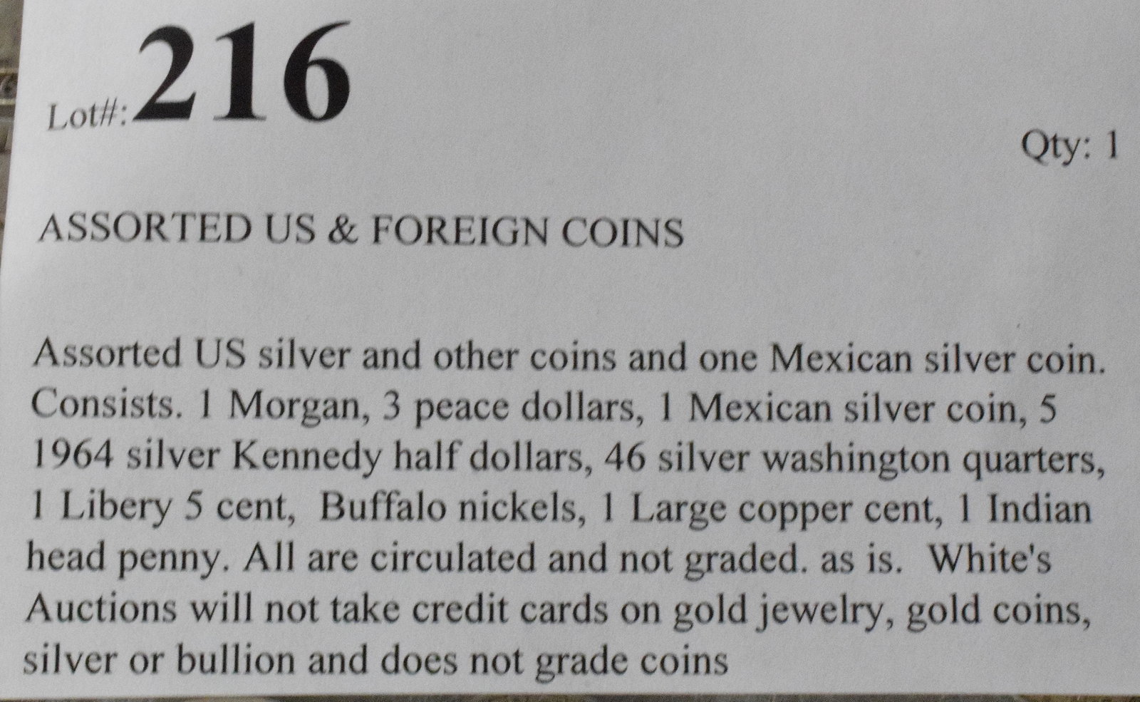 ASSORTED US & FOREIGN COINS - 4