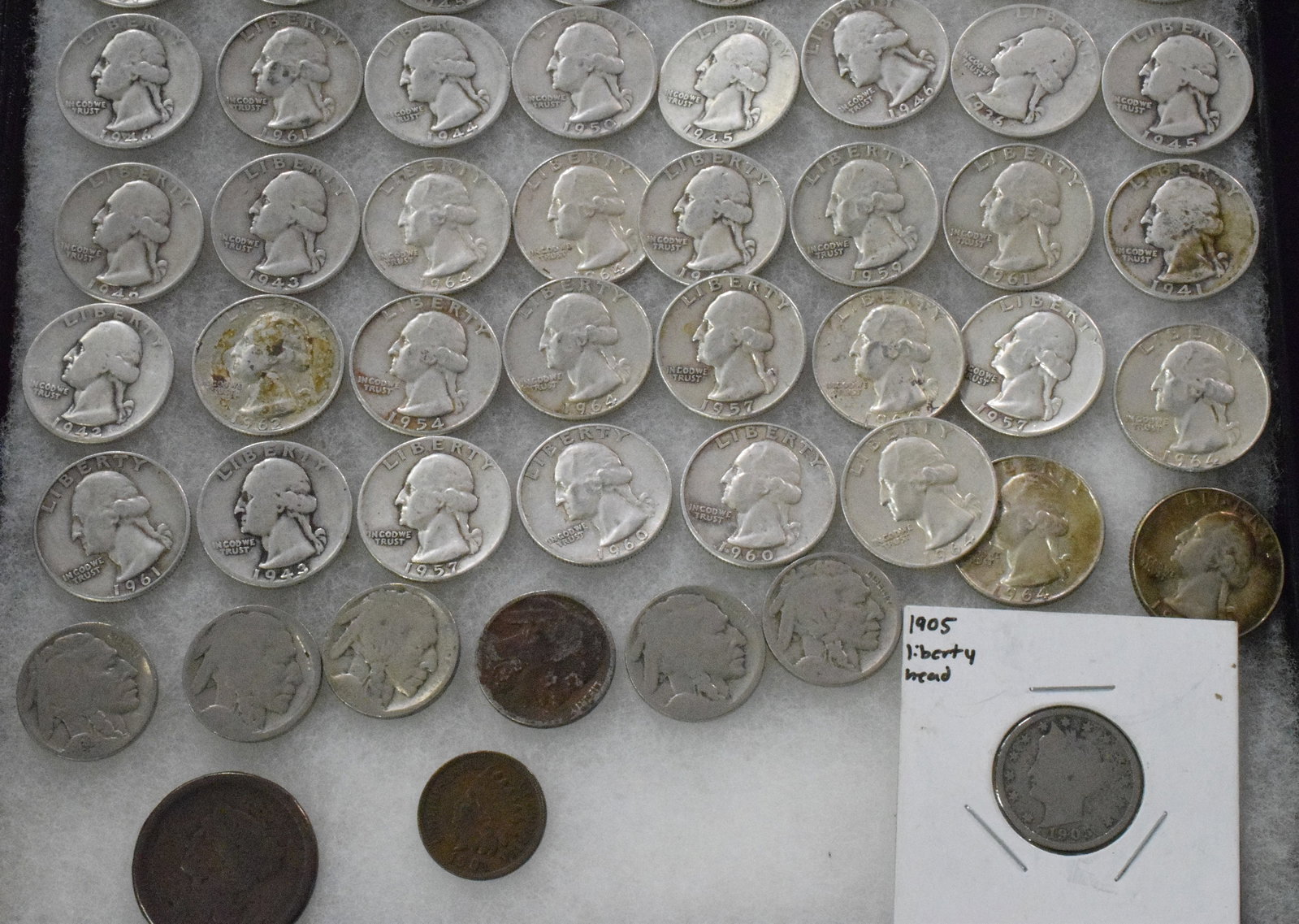ASSORTED US & FOREIGN COINS - 6
