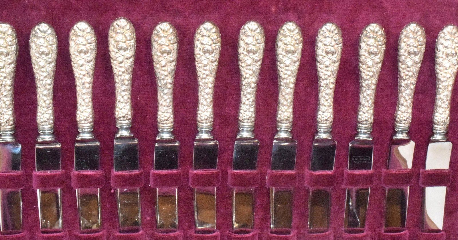 51 STIEFF ROSE PATTERN STERLING SILVER FLATWARE - 5