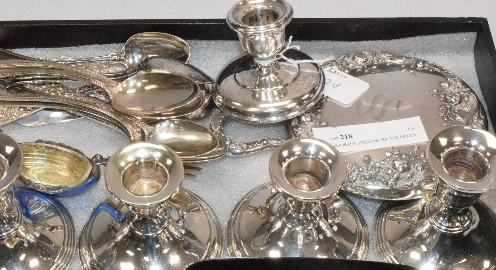 ASSORTED STERLING SILVER PIECES - 2