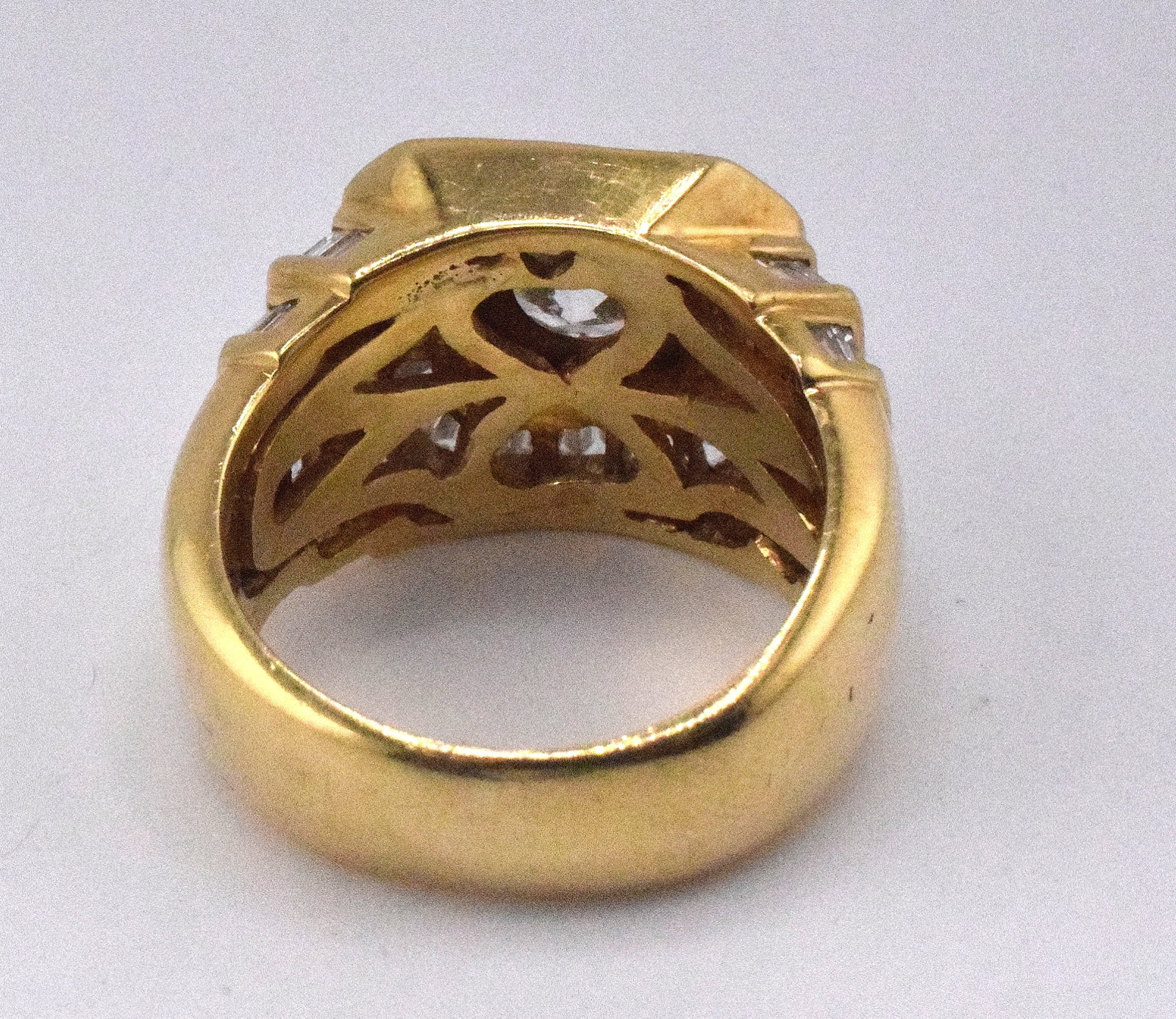 14K DIAMOND MAN'S RING (1 of 6)
