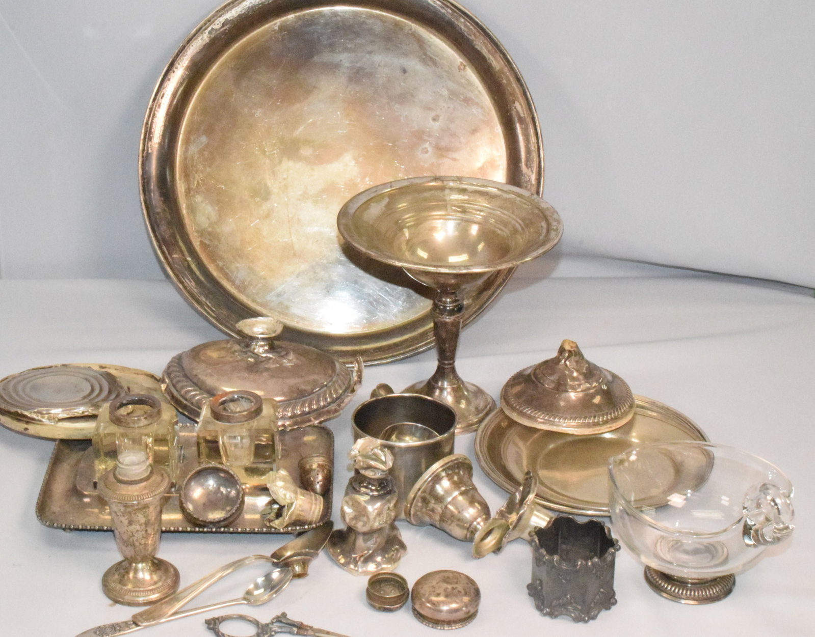 ASSORTED STERLING SILVER ITEMS - 2