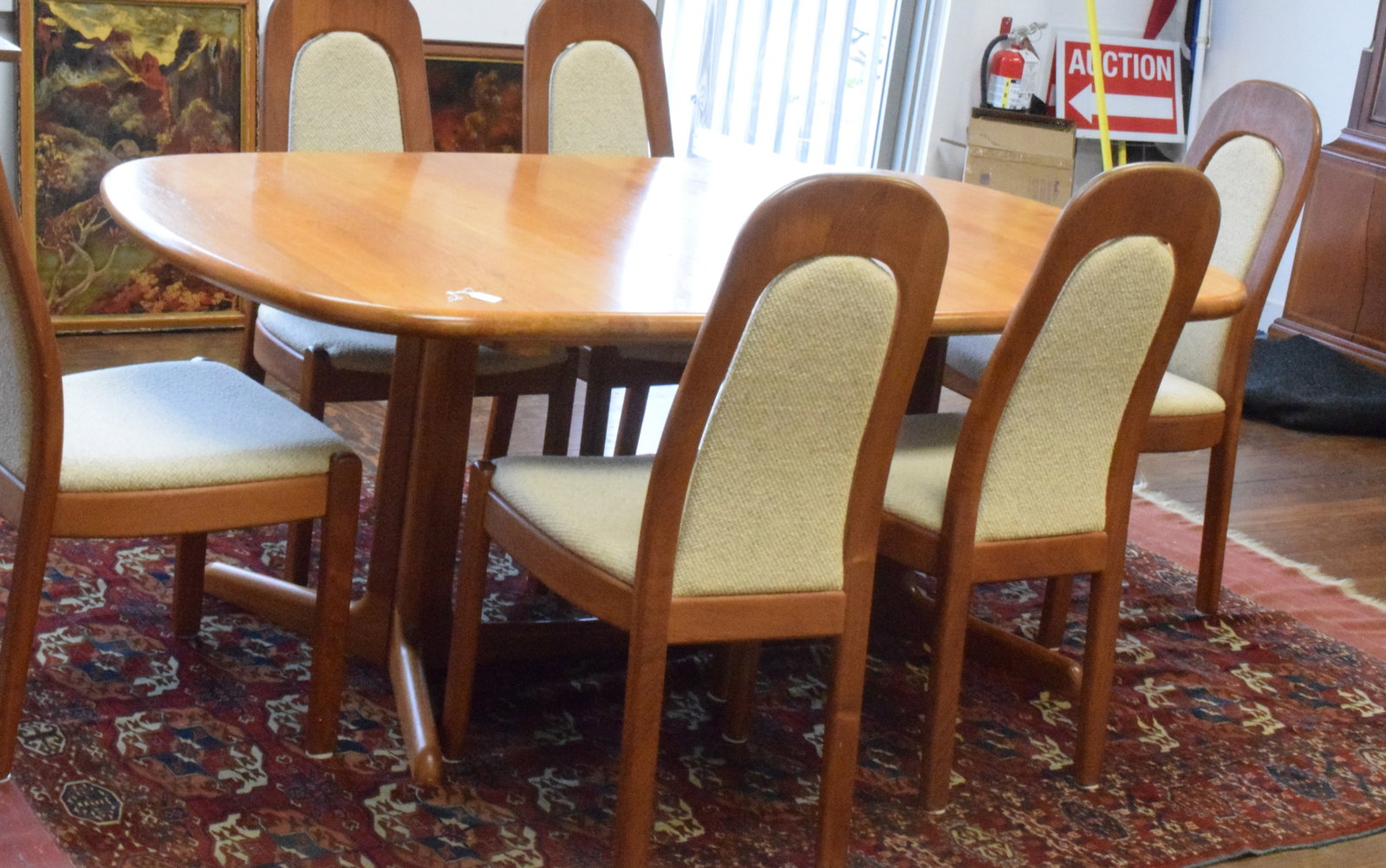 20TH MOBELFABRIK DANISH MODERN DINING ROOM SET (1 of 13)