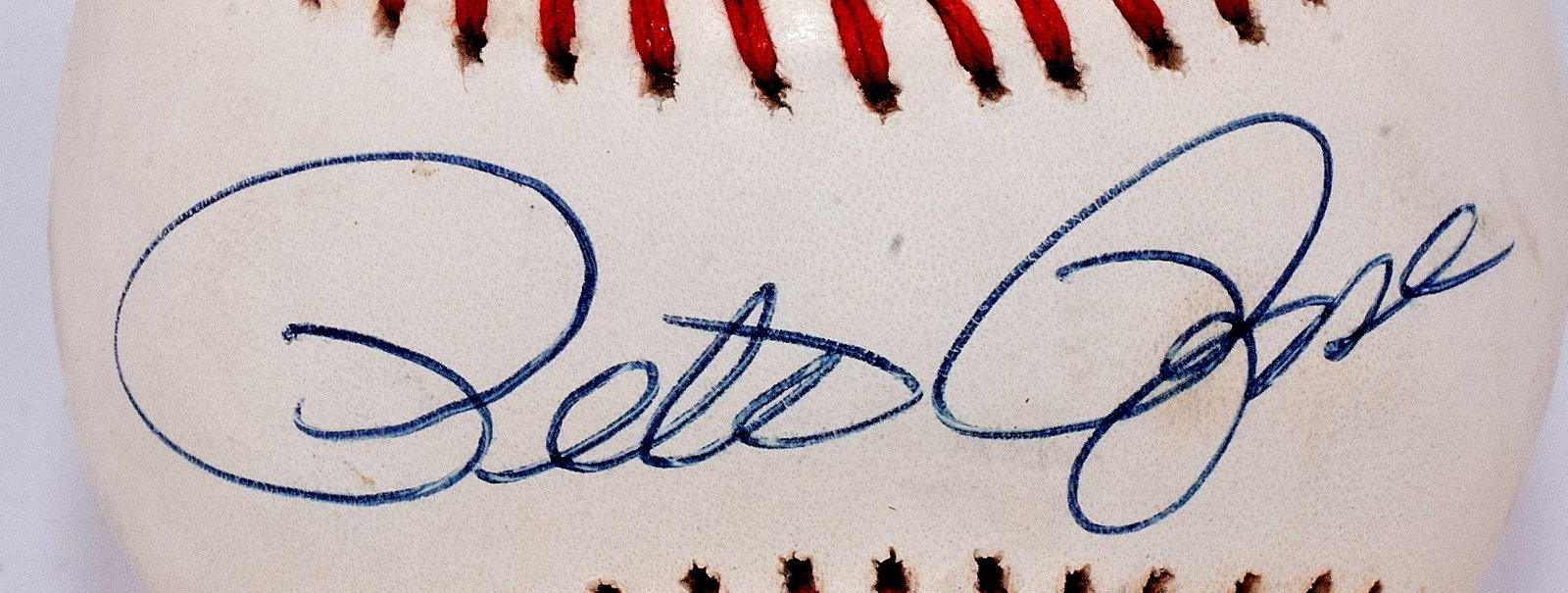 PETE ROSE SIGNED BASEBALL - 5