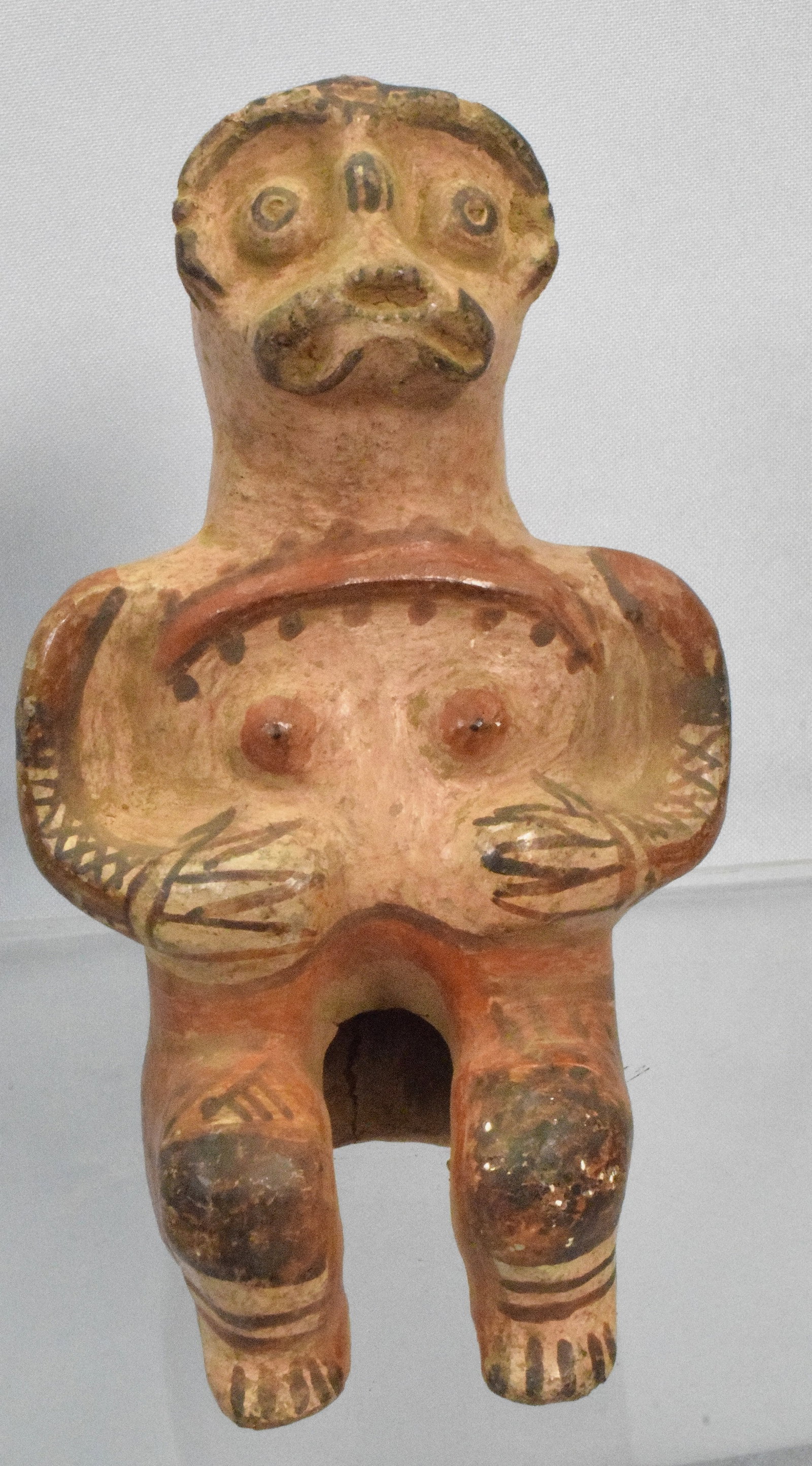 PRE-COLUMBIAN NICOYA POLYCHROME FIGURE (1 of 5)