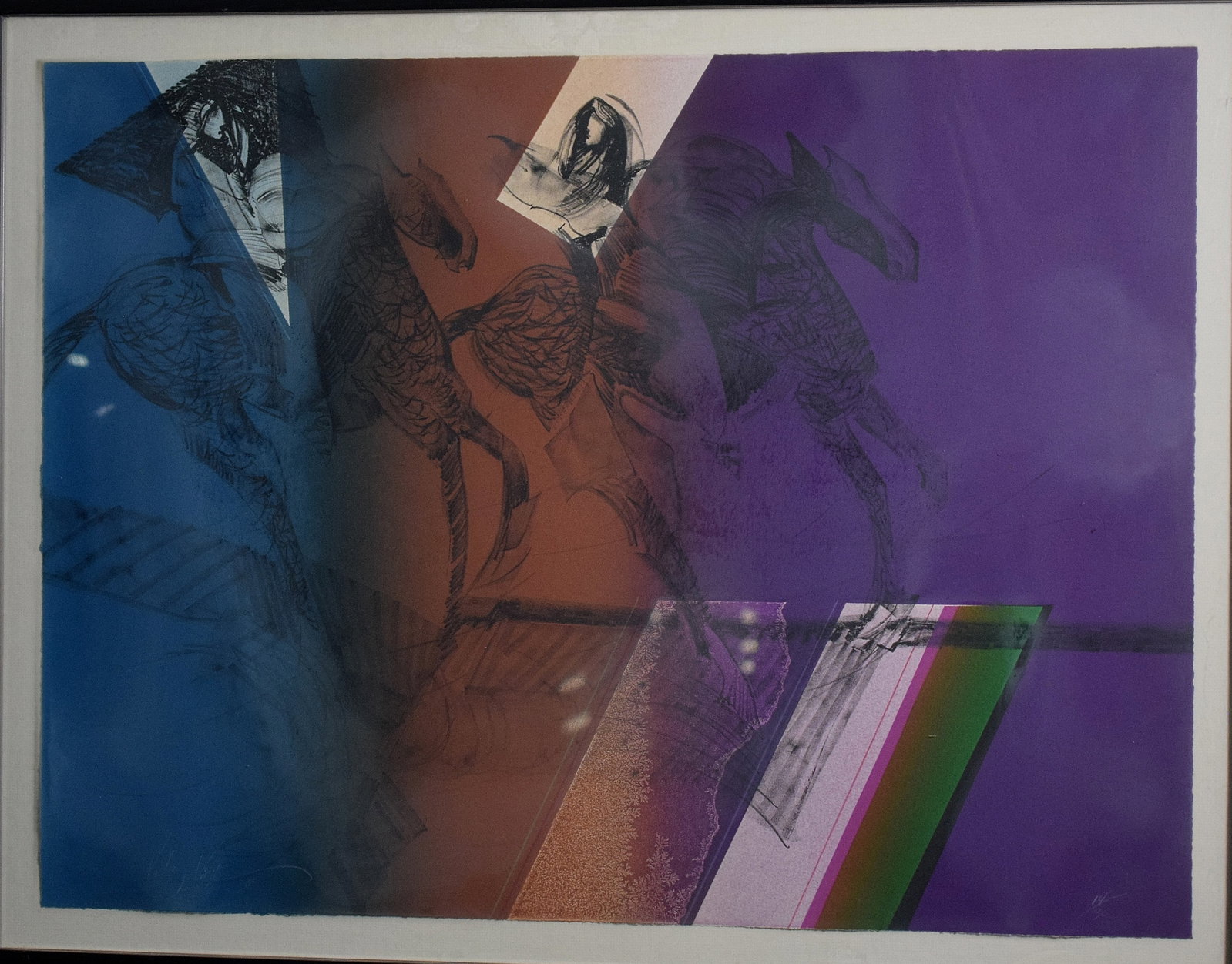 VELOY VIRGIL SIGNED LITHOGRAPH (1931-1997) (1 of 6)