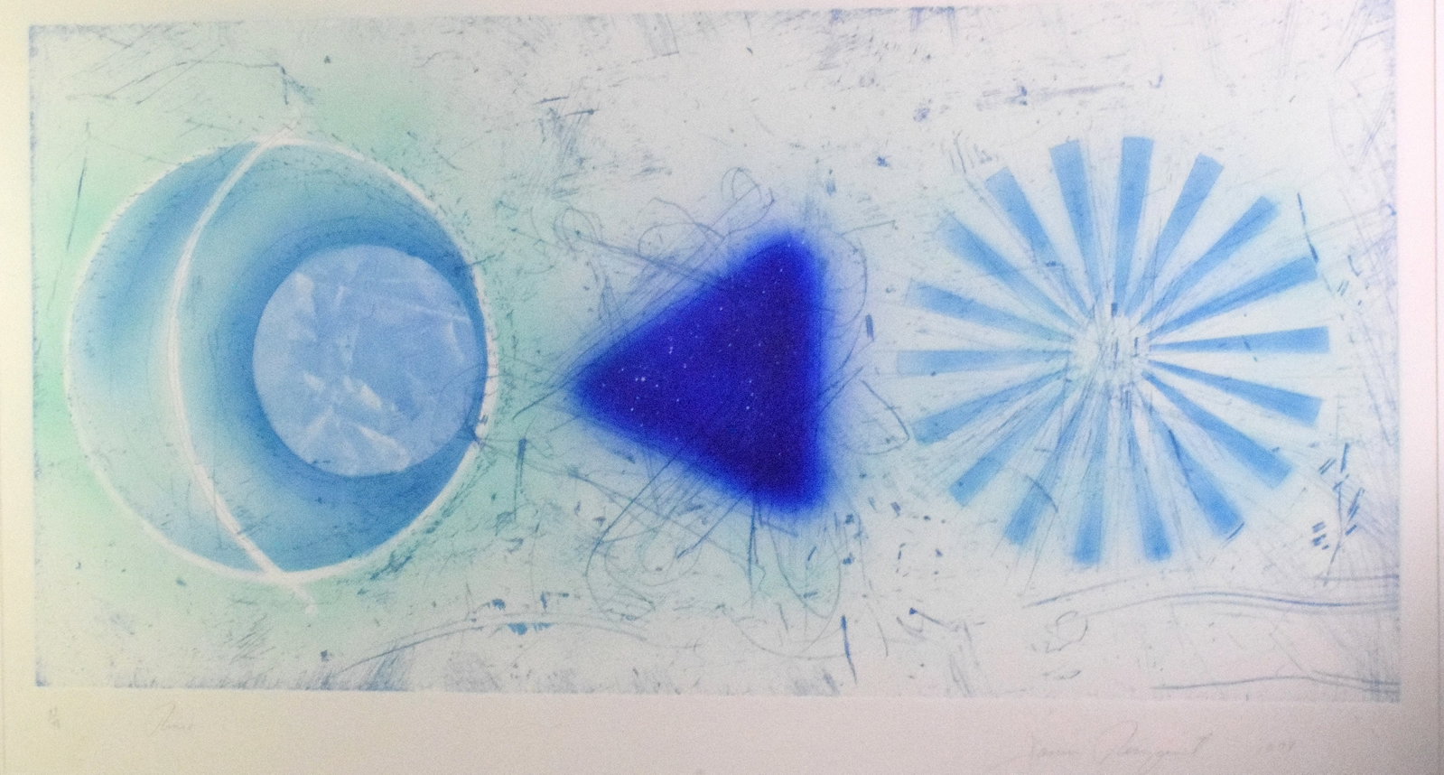 JAMES ROSENQUIST ETCHING "RINSE" 1978 - 2