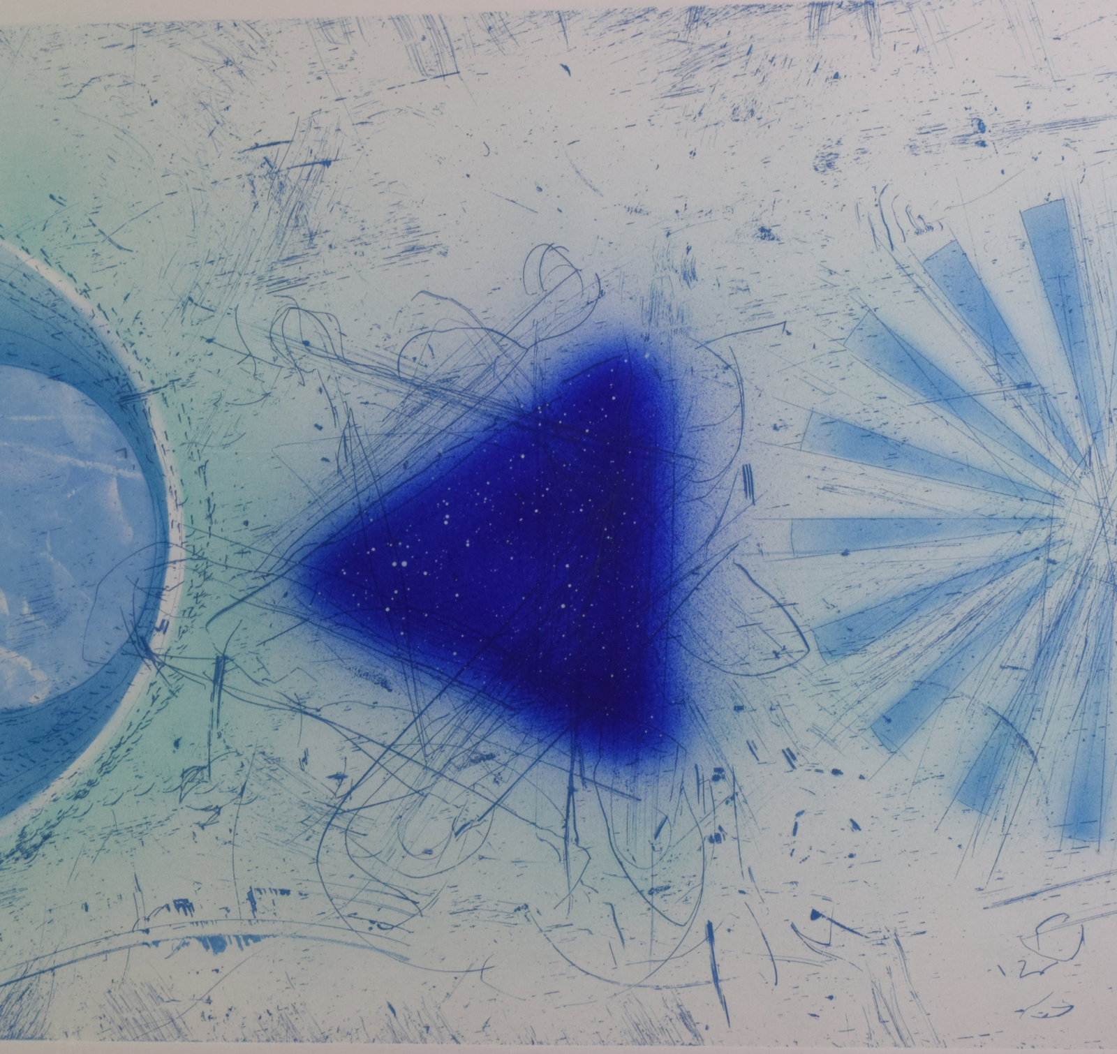 JAMES ROSENQUIST ETCHING "RINSE" 1978 - 4