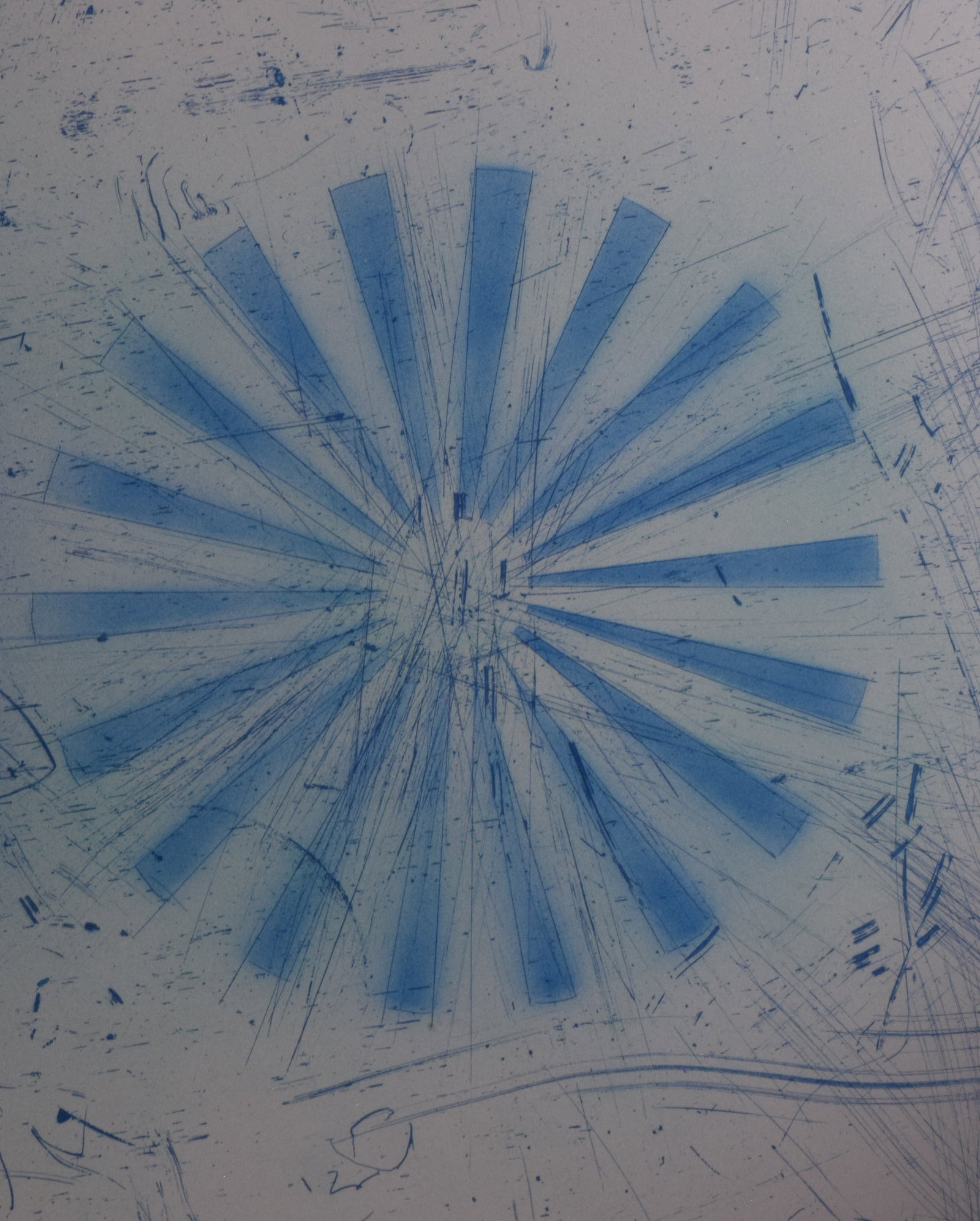 JAMES ROSENQUIST ETCHING "RINSE" 1978 - 6