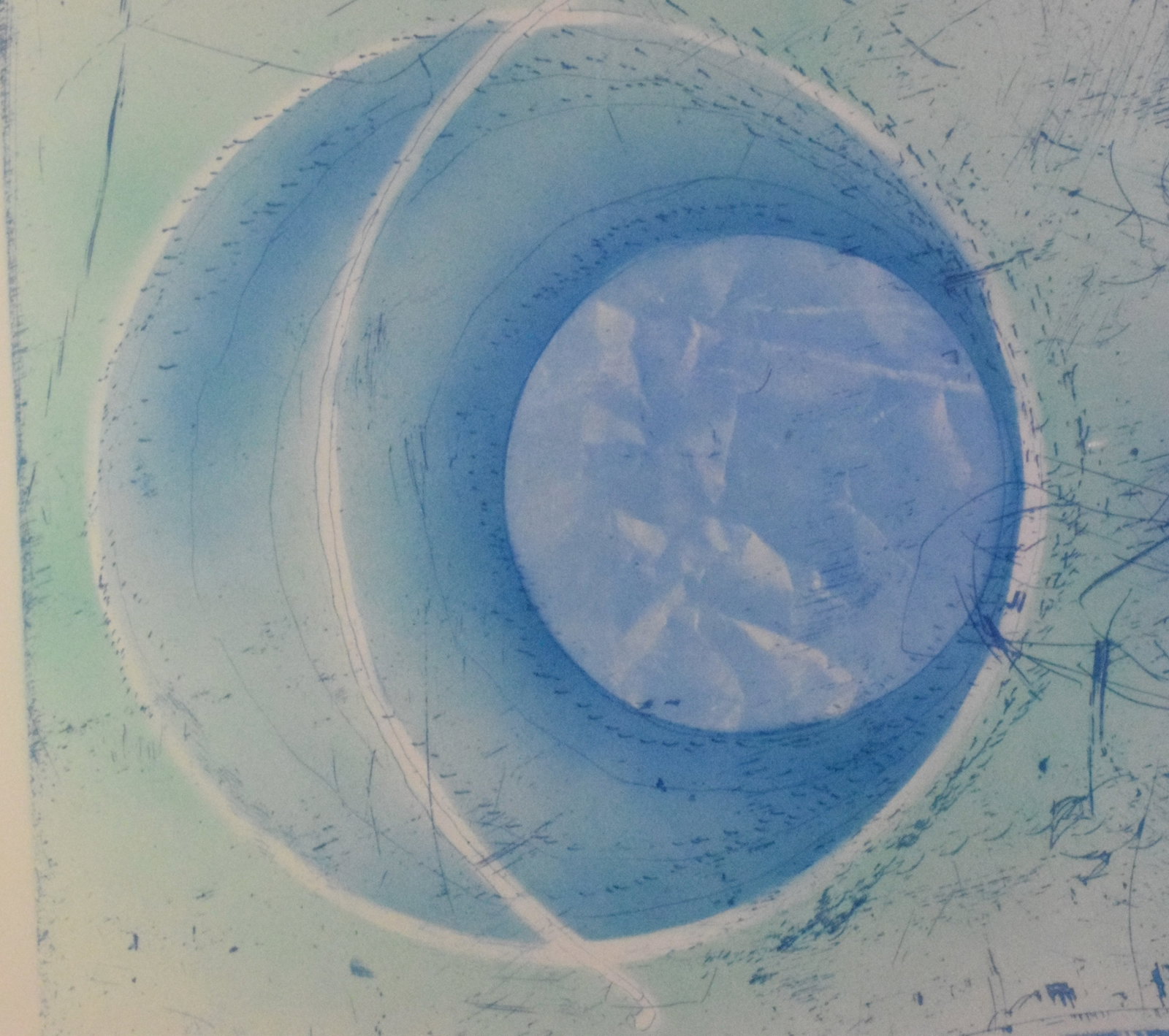 JAMES ROSENQUIST ETCHING "RINSE" 1978 - 9