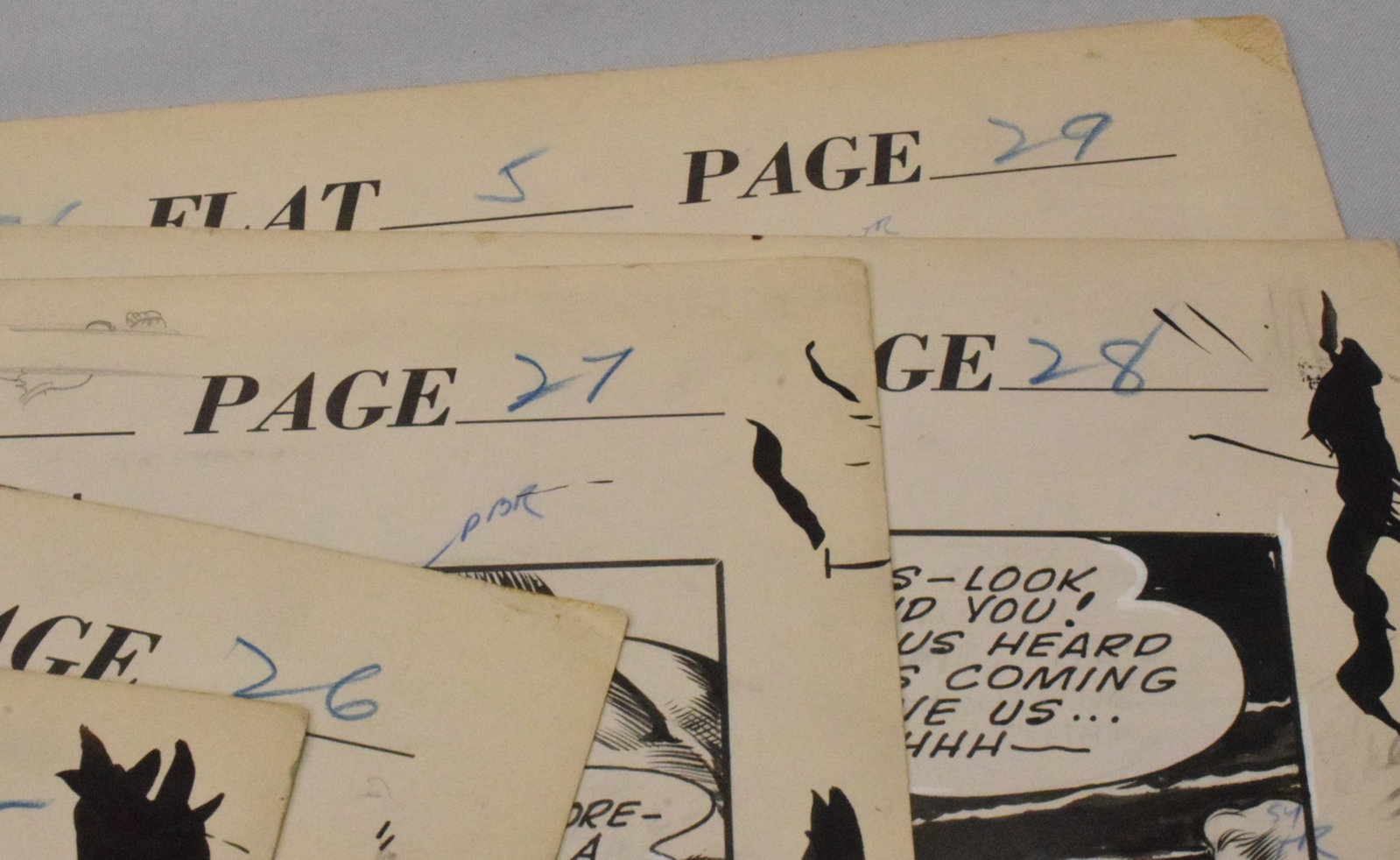 PLANET COMICS #36 ORIGINAL COMIC ART - 16