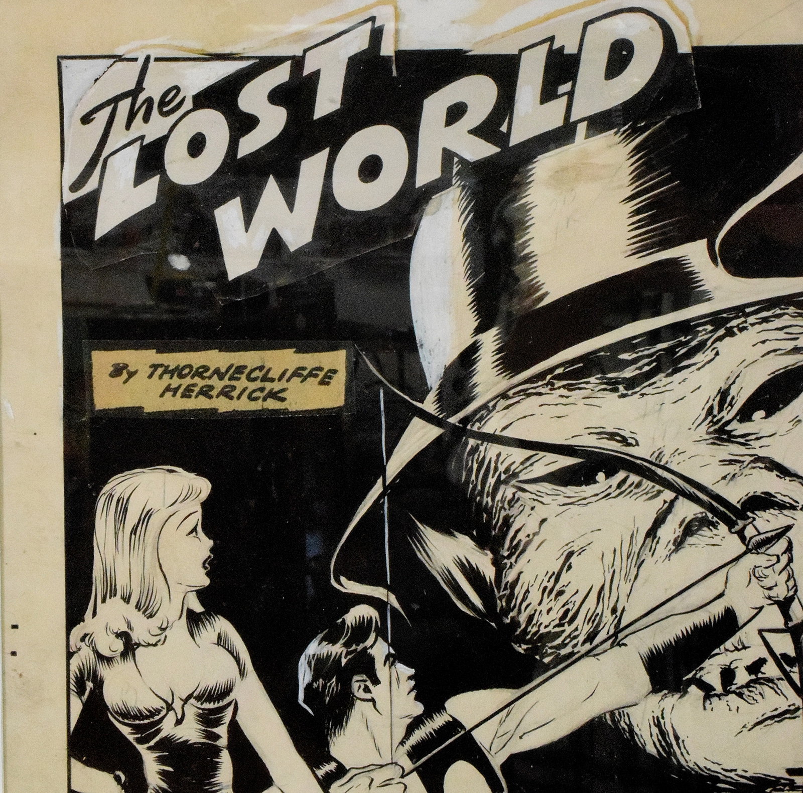 PLANET COMICS #36 ORIGINAL COMIC ART - 3