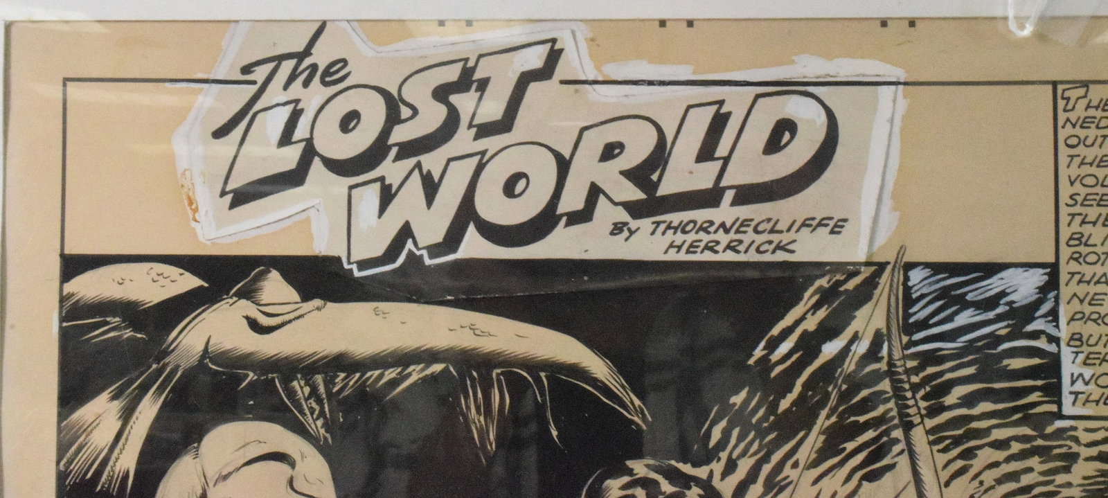 PLANET COMICS #40 ORIGINAL COMIC ART - 2
