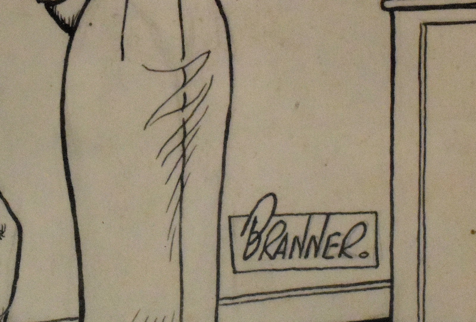 MARTIN BRANNER FRAMED ORIGINAL COMIC ART - 4